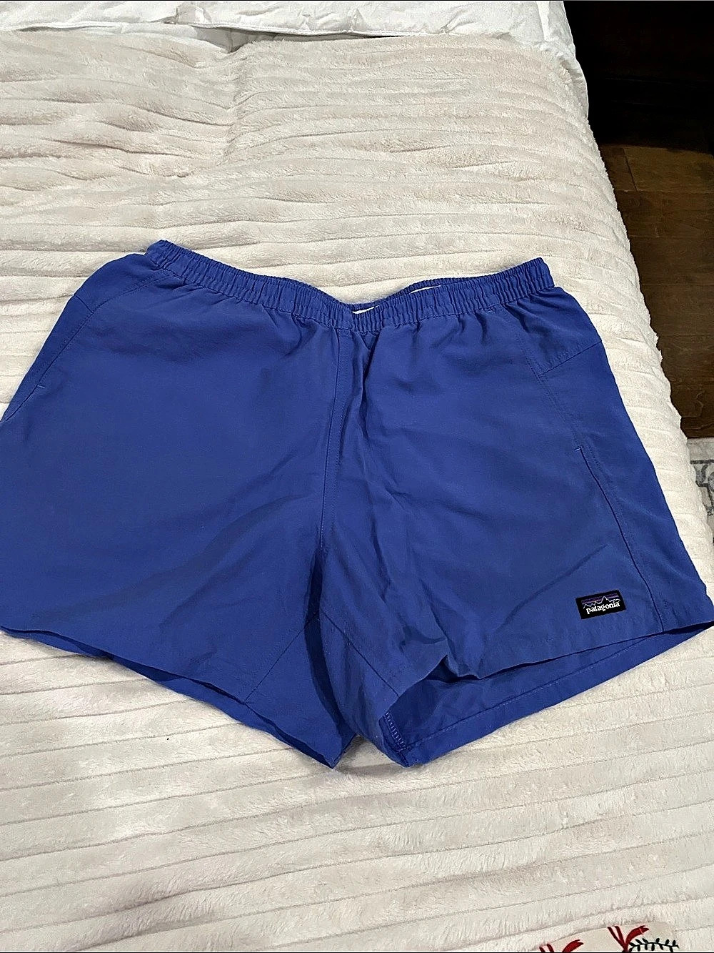 Patagonia Baggies Shorts Men's Swim Trunks Blue Medium